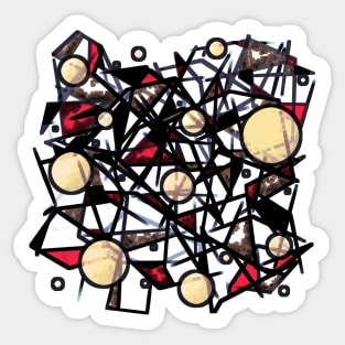 Abstract Art... Abstraction... Sticker